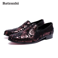batzuzhi leather men loafers batzuzhi brand 2018 design soft leather shoes men loafers shoes flats genuine leather dress shoes