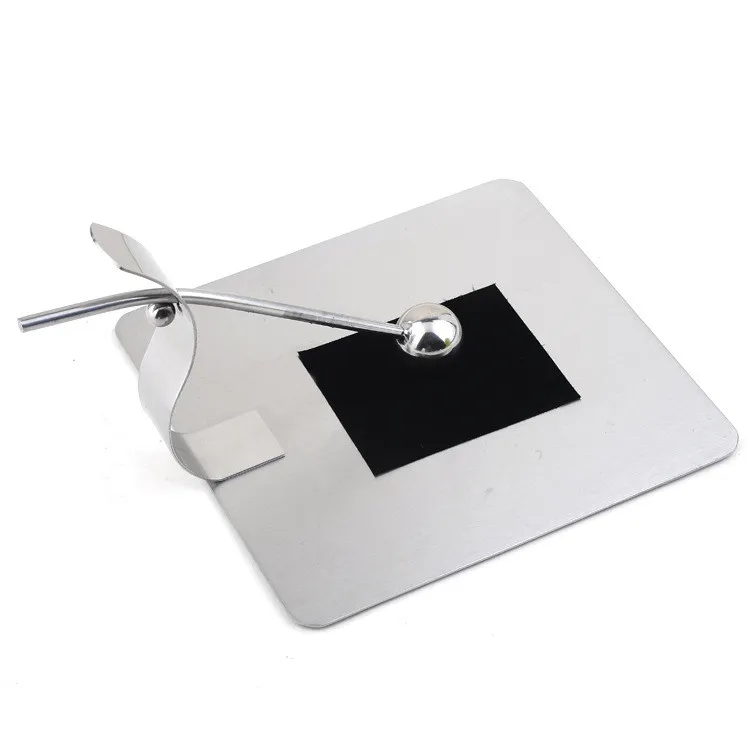 1 шт Высокое качество Нержавеющая сталь Полотенца стойки квадрат Столовая