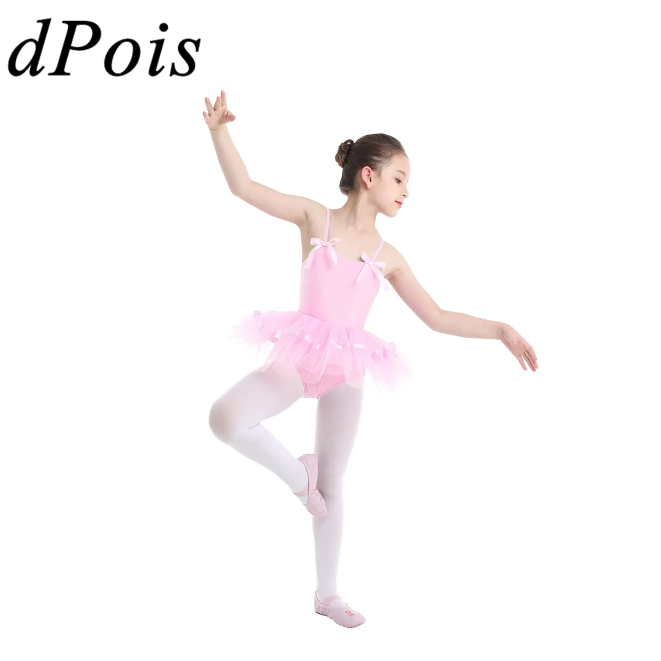 Детское балетное танцевальное гимнастическое трико платье пачка Детская