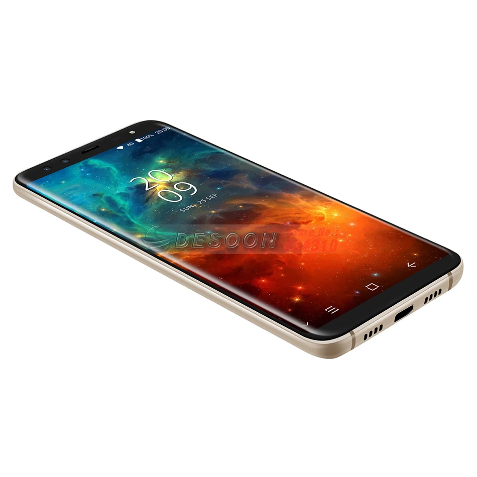 Смартфон Blackview S8 5," 18:9 соотношение сторон Бесконечность экран 4G 4 камеры 4 Гб+ 64 ГБ MT6750T Восьмиядерный мобильный телефон с отпечатком пальца