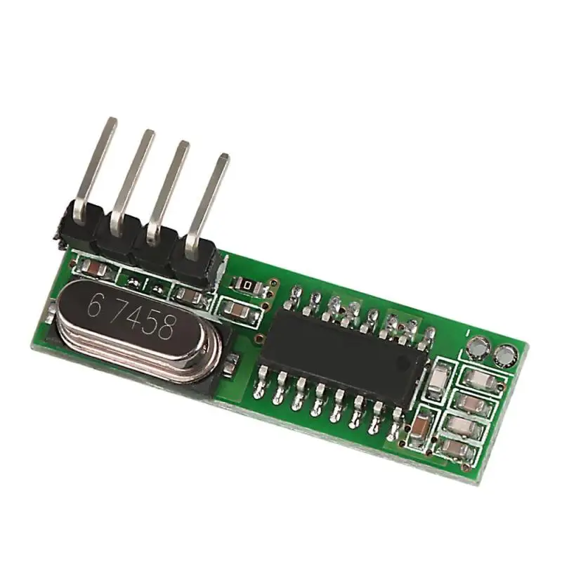 Wireless 433 MHz RF Relay Receiver Module Remote Control Switch Transmitter Antenna DIY Garage Gate Door Sets S3 | Обустройство дома