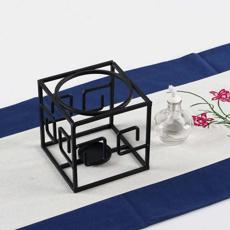 

Japanese-style Vintage Iron Warm Tea Coffee Stove Alcohol Candle Heating Flower Tea Bass Tea Ceremony Accessories Teapot Holder