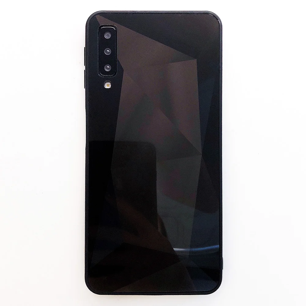 3D Алмазный чехол для планшета Lenovo samsung A7 J4 J6+ J8 A6 A8 A30 A50 A70 J3 J5 J7 чехол s голографическая Призма Лазерная крышка