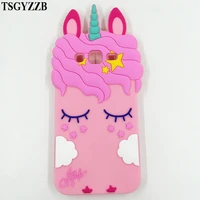 for samsung galaxy j1 j3 j5 j7 2015 2016 2017 j2 prime unicorn phone case cute cartoon eyelashes horse soft back cover girl case