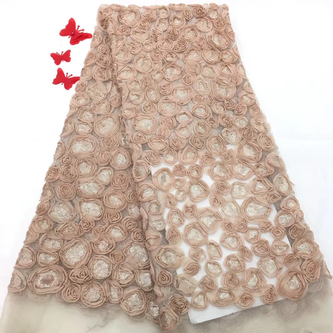 

High Quality African Cotton Lace Fabric Fashion Swiss Voile Lace Fabric Embroidery Dry Lace Fabric For Party Dress R125