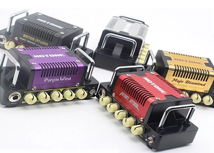 Hotone Audio Nano Legacy Micro Amp Mini Head Series-сердечная атака, британское нашествие, фиолетовый ветер, Mojo Diamond, гром бас