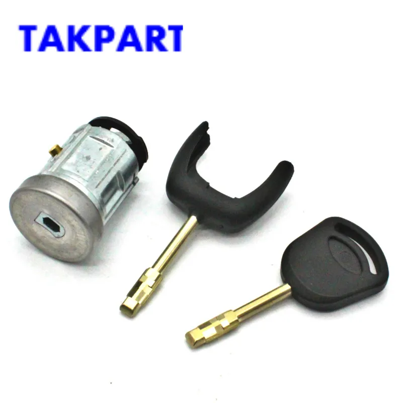 TAKPART выключатель зажигания и набор цилиндров блокировки цилиндра + 2 ключа для Ford