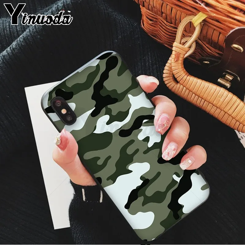 Yinuoda камуфляжный рисунок камуфляж военная армия DIY чехол для телефона оболочка