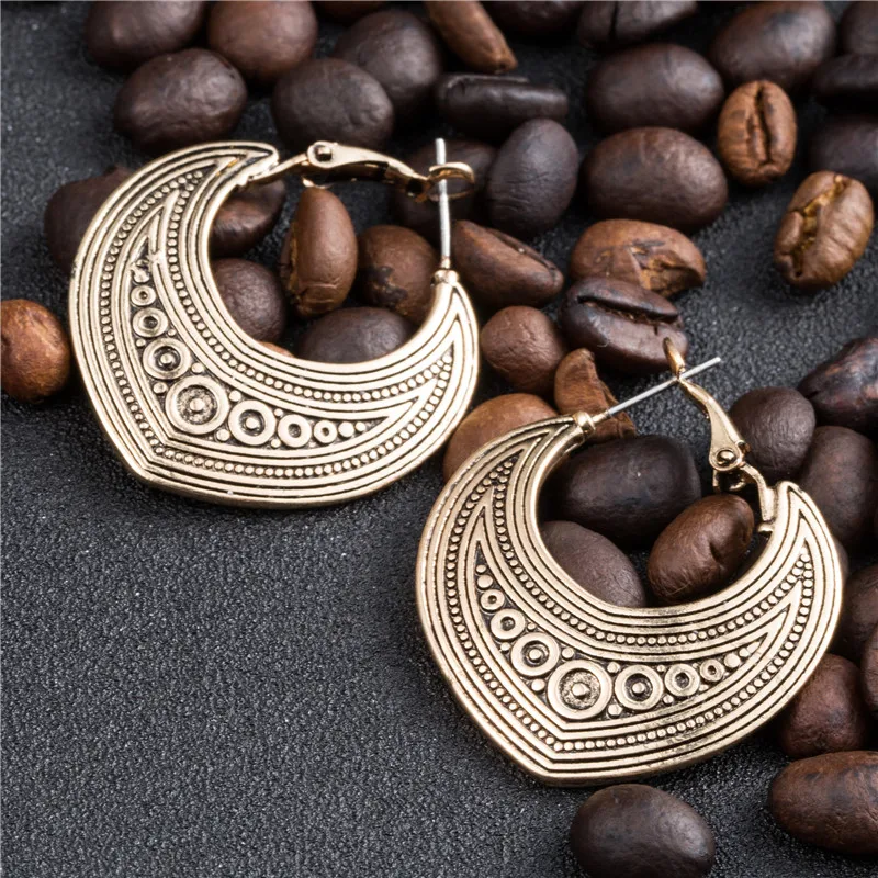 Brinco longo aros de plata женские античные позолоченные серьги с бантом из сплава цинка