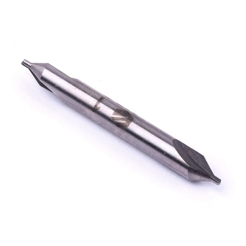 10Pcs 1x3Mm Hss Center Drill Bit 2 Flutes 60 Degree Angle Countersink Bits Tool For Hole Machining Reduces Error | Инструменты