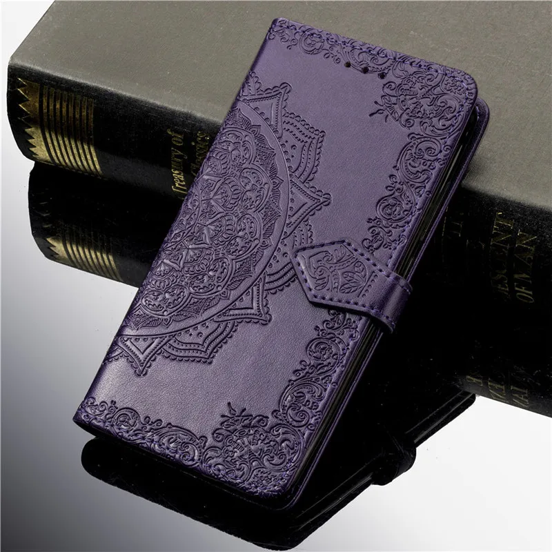 Purple Роскошный кожаный чехол-книжка для lenovo A2010 2010a A2010-a Чехол-книжка для lenovo A 2010 a A2010a чехол для телефона Fundas Capa - Цвет: Purple