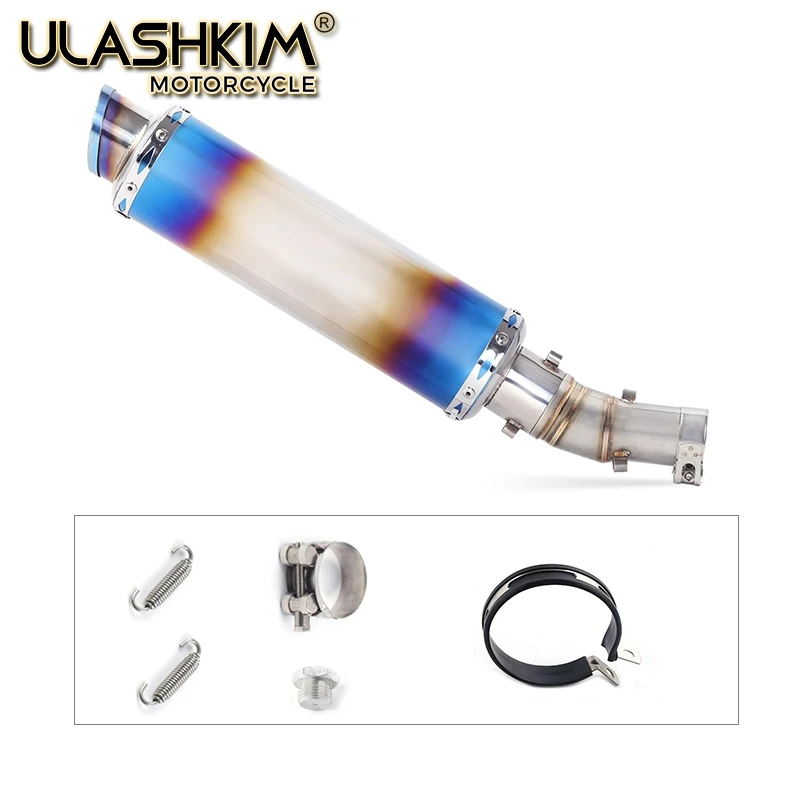 

ER 6N 6F глушитель для мотоцикла, средняя труба, полная система, слипоны для kawasaki ER6N ER6F NINJA650R 2012-2016 DB KILLER