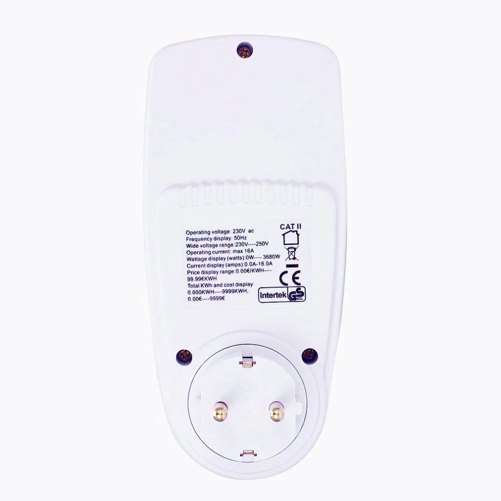 ACEHE цифровой счетчик электроэнергии с европейской вилкой анализатор электронный