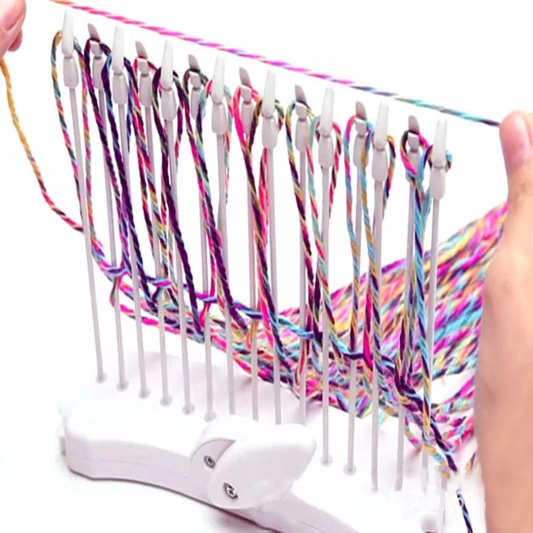 Новейшая модель Вязальная машина для шарфов вязание ткацкий станок вязать хобби