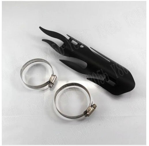 Черный защитный экран 9 &quotдля выхлопных газов Honda Shadow ACE Steed VLX 400 600 1100 DLX VTX1300 1800 Magna