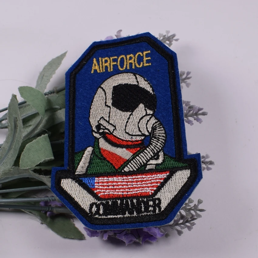 1 шт. Новое поступление накладки на одежду AIRFORCE с железным рисунком нашивки в