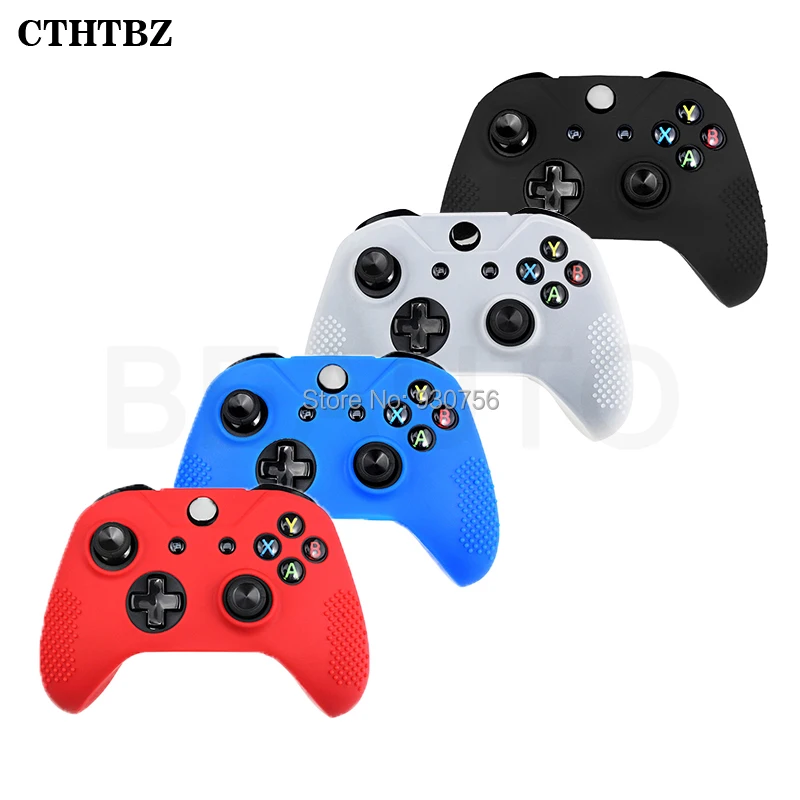 Противоскользящий мягкий силиконовый резиновый защитный чехол для Xbox One S X1