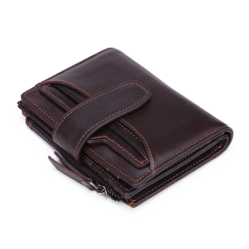 2019 мужские кошельки из натуральной кожи Rfid мужской кошелек брендовый