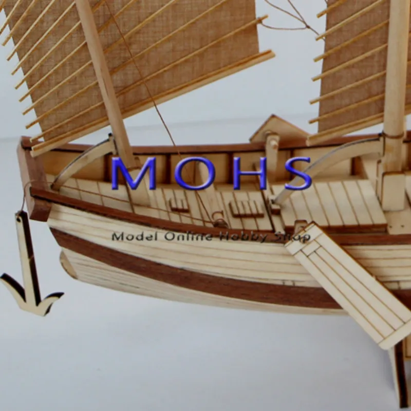 Деревянная модель корабля в масштабе китайское древнее парусное судно Shaoxing