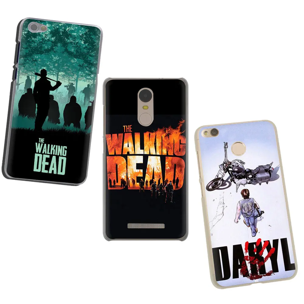 Жесткий чехол для телефона the walking dead для Xiaomi Redmi 5 Plus GO 6A S2 Note 8 5 6 7A Pro 4x K20 pro