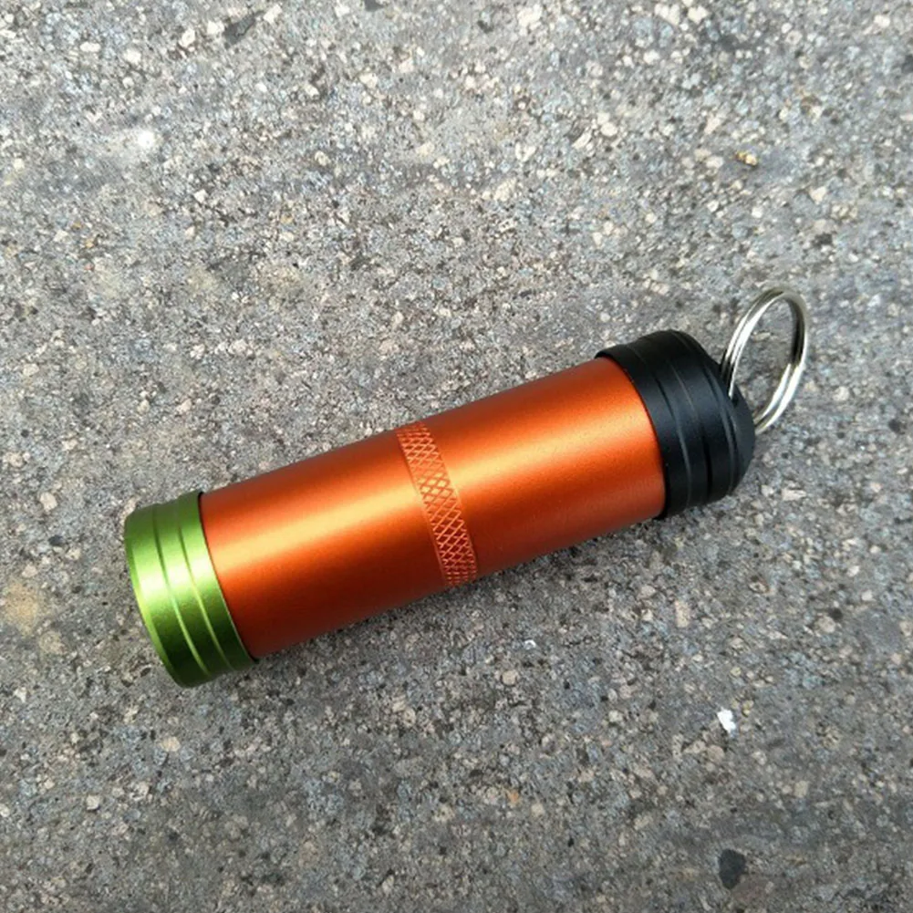 Инструмент для хранения Брелок путешествий Водонепроницаемая бутылка таблеток