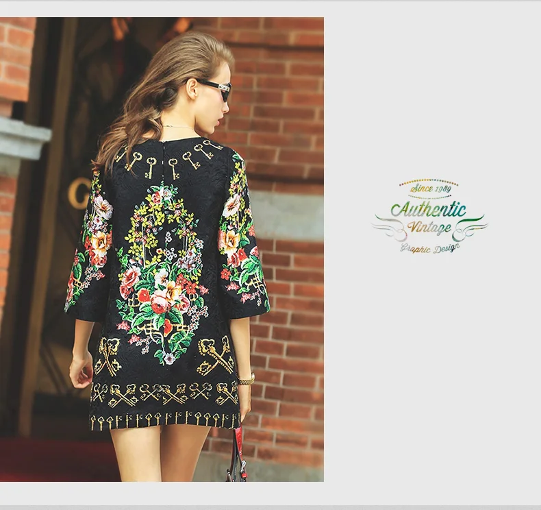 Vestidos повседневное женское платье модное черное с принтом элегантное весеннее летнее короткое цельное платье с коротким рукавом XXL