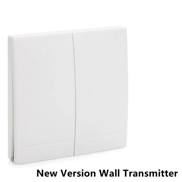 New Wall Remote QIACHIP 433Mhz 220V 2CH беспроводной пульт дистанционного управления релейный модуль приемника и 2CH пульт дистанционного управления s настенная панель RF передатчик - Цвет: New Wall Remote