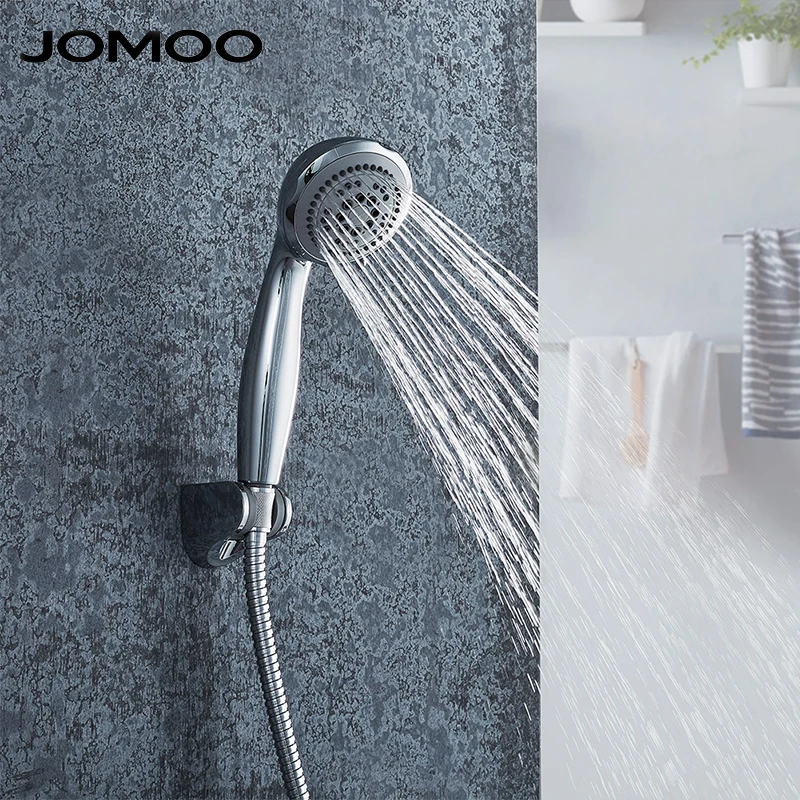 JOMOO 5 режимов, Водосберегающие душевые головки для ванной комнаты, Душ высокого давления для туалета, 3,5 дюймов, насадка, душевые насадки с держателем для душа, шланг