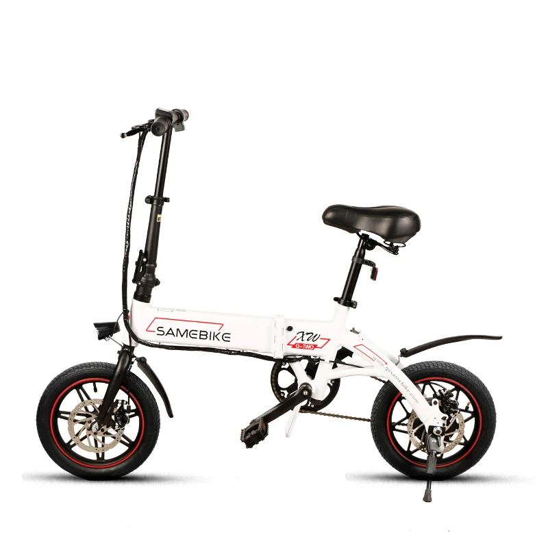 Складной умный электрический велосипед SAMEBIKE YINYU14 36 в 250 Вт бесщеточный мотор