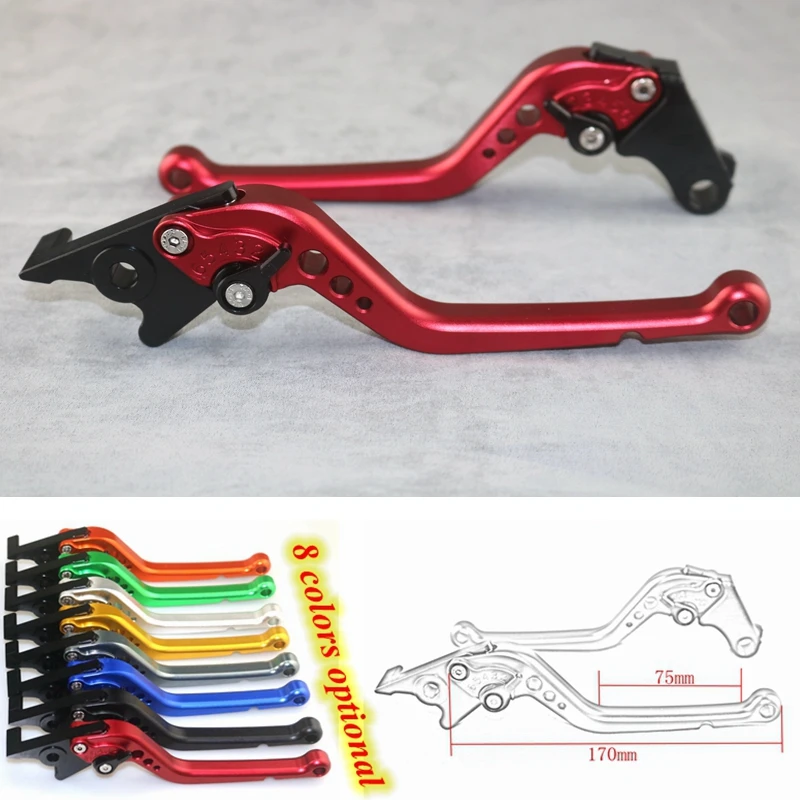 

For HONDA GROM MSX125 MSX125SF New Style Aluminum CNC Adjustable Motorcycle Brake Clutch Lever