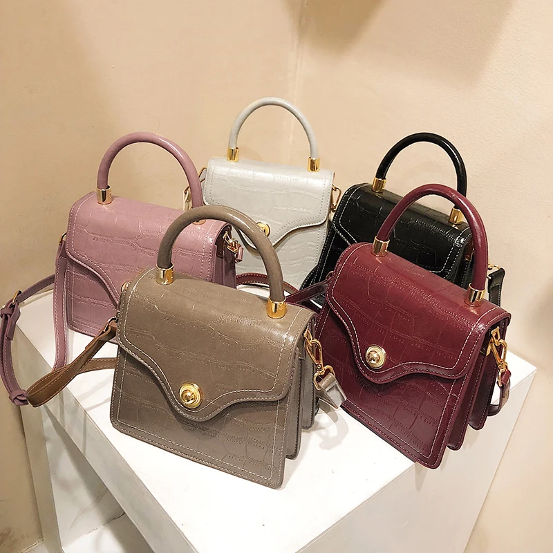 2019 брендовая дизайнерская маленькая сумка женская из искусственной кожи