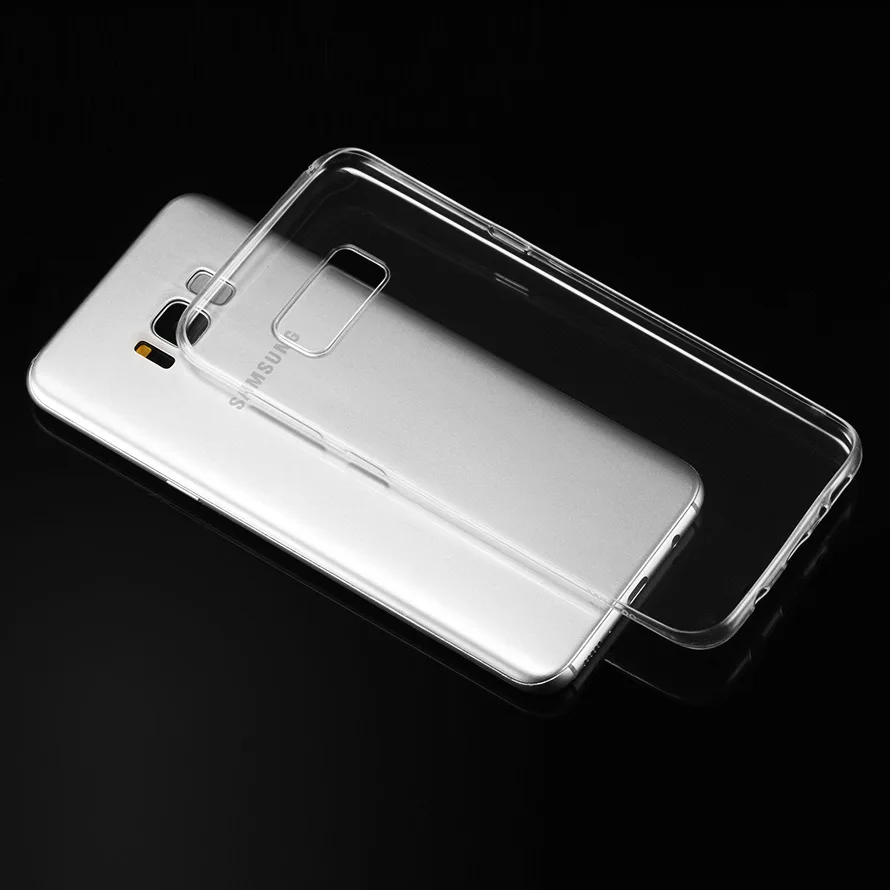 Лидер продаж прозрачный чехол для Samsung Galaxy S8/S8 Plus Мягкий силикагель ТПУ