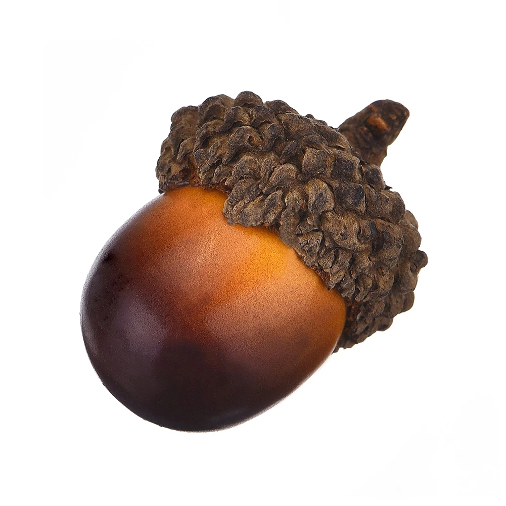 100 шт. искусственные мини-гайки желудь имитация растений Осенний урожай