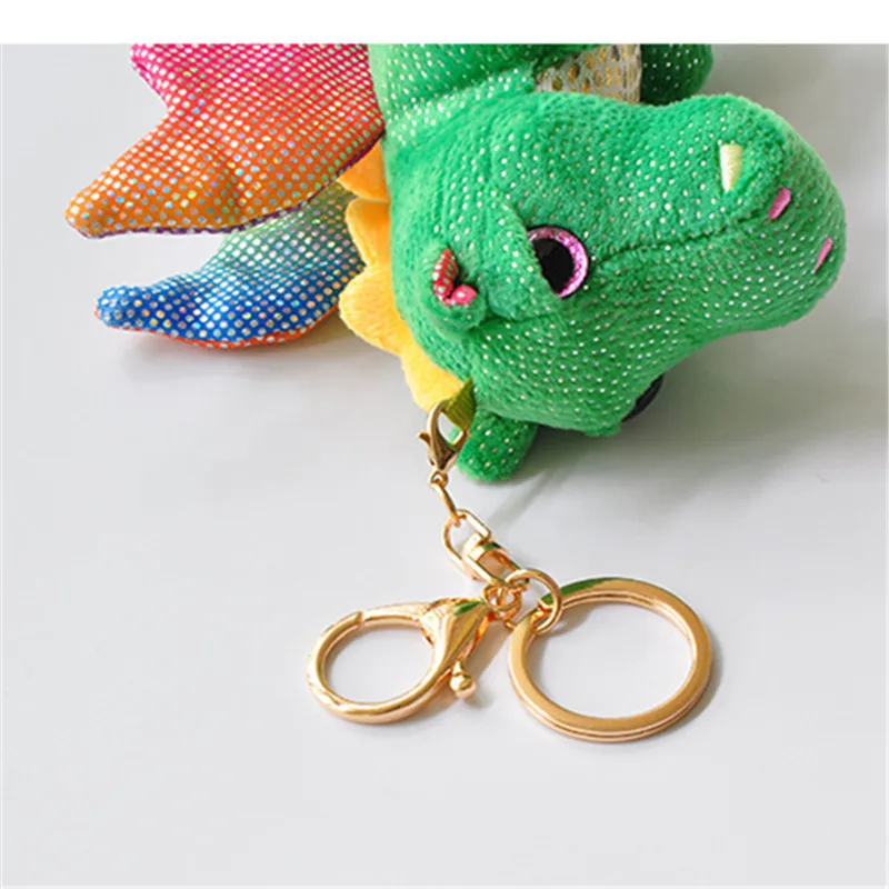 10 см милый летающий дракон плюшевая игрушка брелок кукла Новинка Забавный