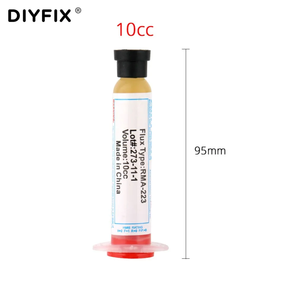 Паяльная паста DIYFIX пастообразный флюс SMD SMT PCB запасные части 10cc для ремонта пайки