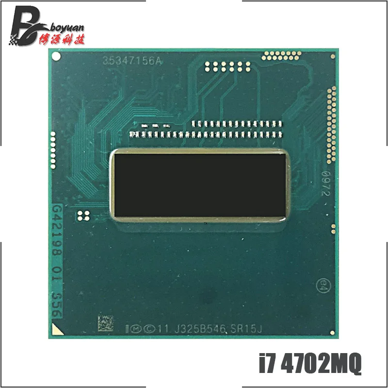 Четырехъядерный процессор Intel Core i7-4702MQ i7 4702MQ SR15J 2,2 ГГц с восьмиядерным процессором 6 м 37 Вт Разъем G3/rPGA946B