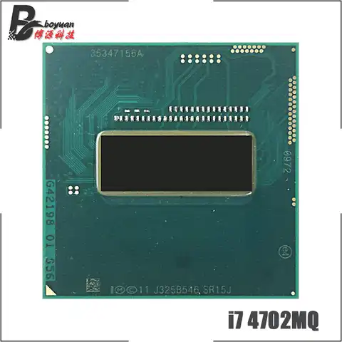 Процессор Intel Core i7-4702MQ, 4-ядерный, 2,2 ГГц, б/у