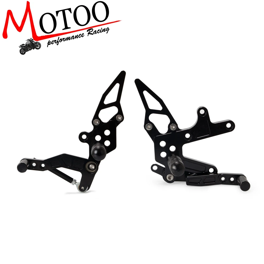 Мотоцикл с ЧПУ Rearsets сзади комплект подставка для отдыха ноги колышки GP
