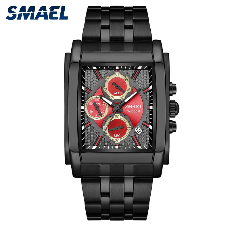 

Fashion Top Brand Watch Men Digital Full Steel Sport Watches Waterproof Luxury Clock Casual Dual Time Quartz Big Dial