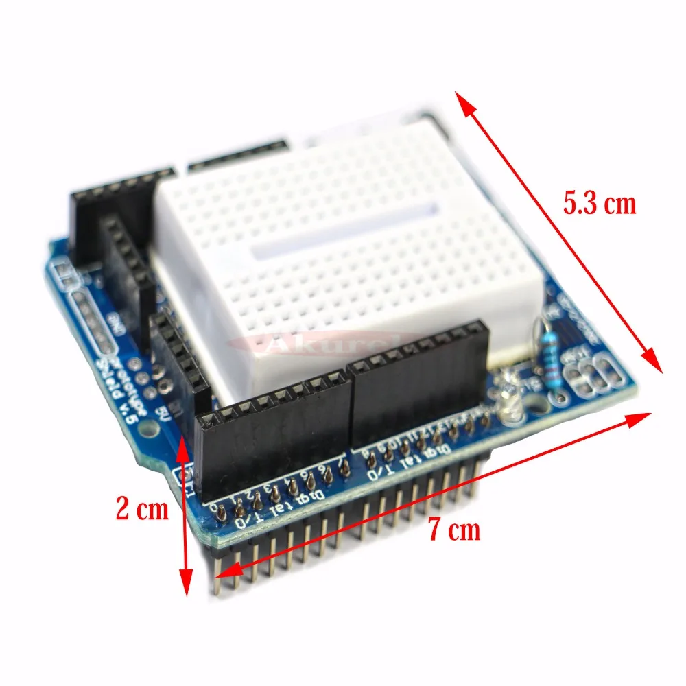 10 шт. прототип прототипирования щит для Arduino UNO R3 с мини макет | Электроника