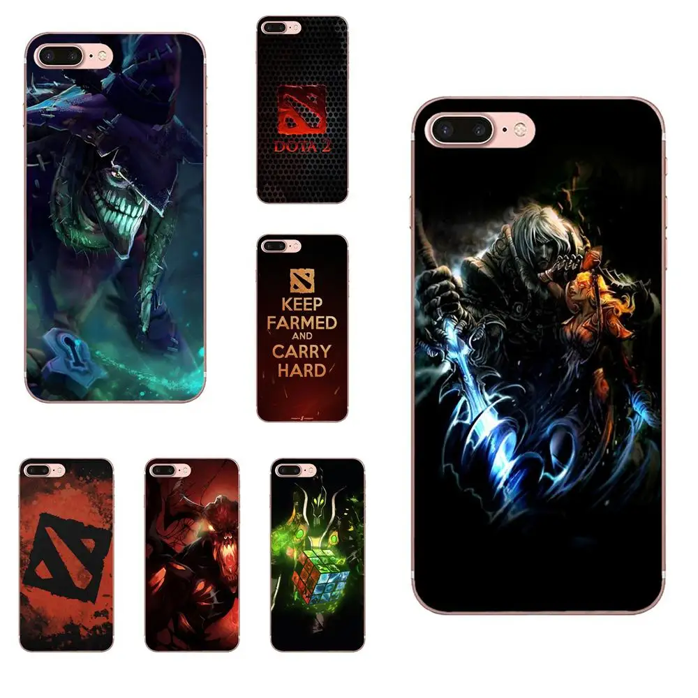 Мягкая резиновая задняя крышка для телефона с логотипом Shadow Fiend Dota 2 huawei P8 P9 P10 P20 P30