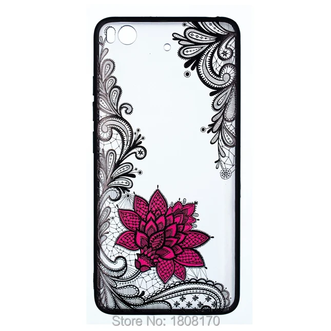 Чехол из ТПУ C-Ku Lotus Flower Mandala Datura для Redmi 4A 4X 5 Plus 5A 6 6Pro NOTE3 NOTE4 NOTE S2 кружевной Роскошный