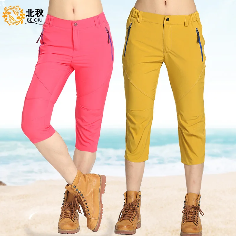 Новинка 2018 года дышащие быстросохнущие брюки для улицы укороченные брюки|pants
