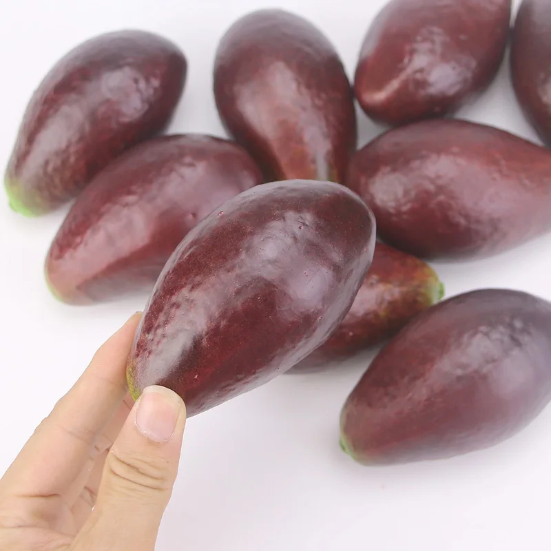 9 шт./лот искусственный vocado декоративные поддельные фрукты офис Украшения Декор