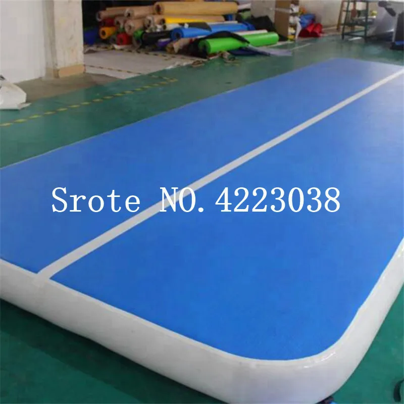 Продажа Бесплатная доставка 6*2*0,2 м складной высокий коврик для прыжков гимнастический воздушный Тренировочный Коврик, надувной воздушный трек для ...