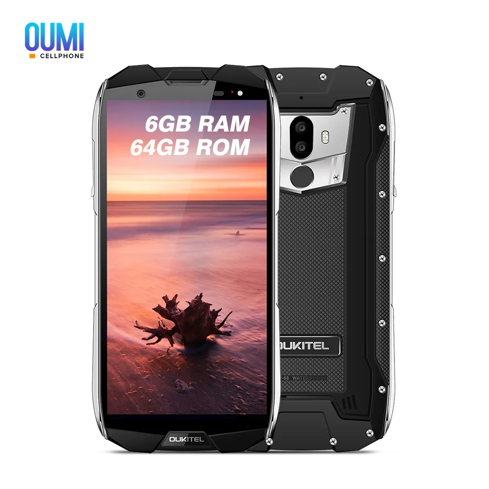 OUKITEL WP5000 мобильный телефон 4G IP68 Водонепроницаемый 5 7 &quotAndroid 1 Octa Core 2 ГГц 6 ГБ + B 16.0MP