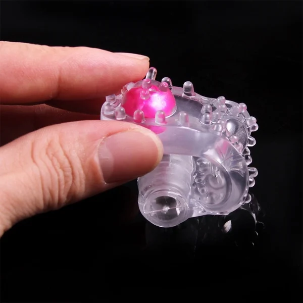 Бесплатная доставка кольцо для члена с стимулятором клитора вибрирующее пениса