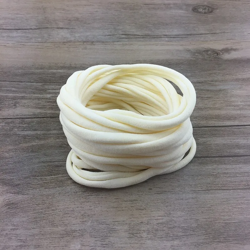 10 шт./лот супермягкая эластичная тонкая повязка на голову мягкие нейлоновые