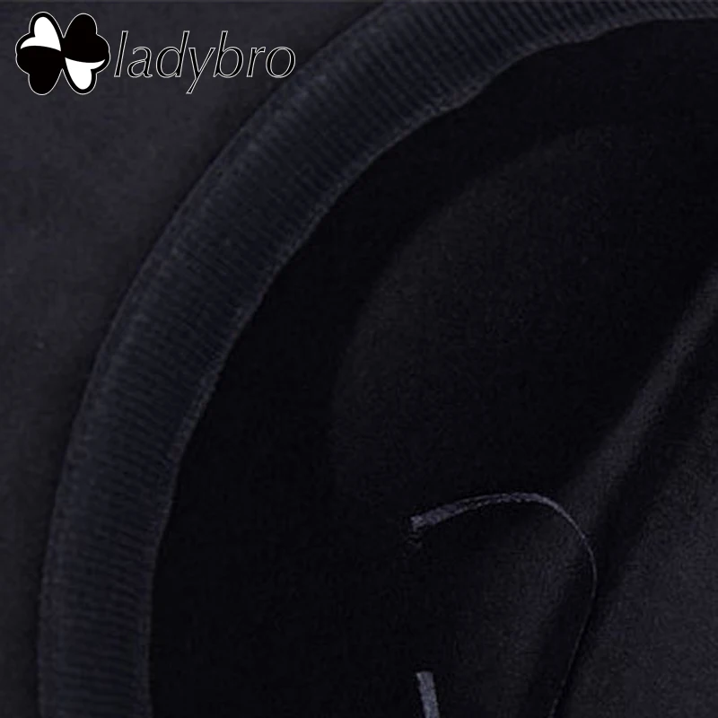 Панама с широкими полями Ladybro женская шапка на осень и зиму мужская имитацией