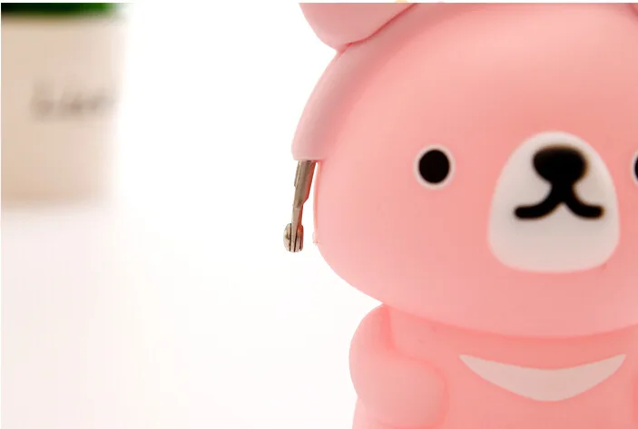 Бесплатная доставка! 1 партия = 8 шт.! Сумка для хранения монет с милым